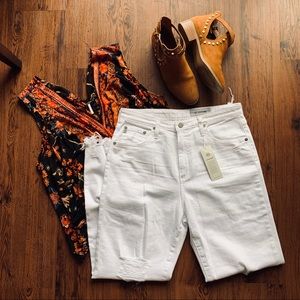 AG ‘Phoebe’ Distressed Denim